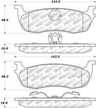 Load image into Gallery viewer, StopTech Street Disc Rear Brake Pads - 305.07110