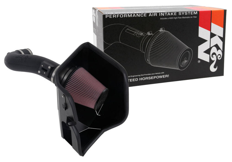 K&N 2019+ Chevrolet 1500 5.3L / 6.2L V8 F/I Aircharger Performance Intake System K&N Engineering