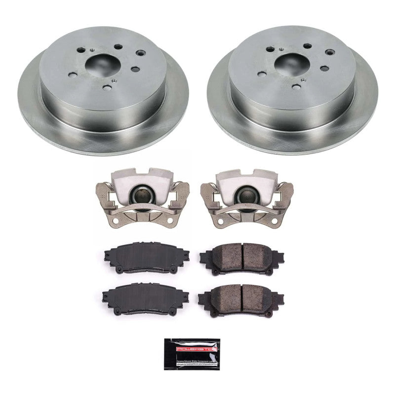 Power Stop 10-15 Lexus RX350 Rear Autospecialty Kit w/Calipers PowerStop