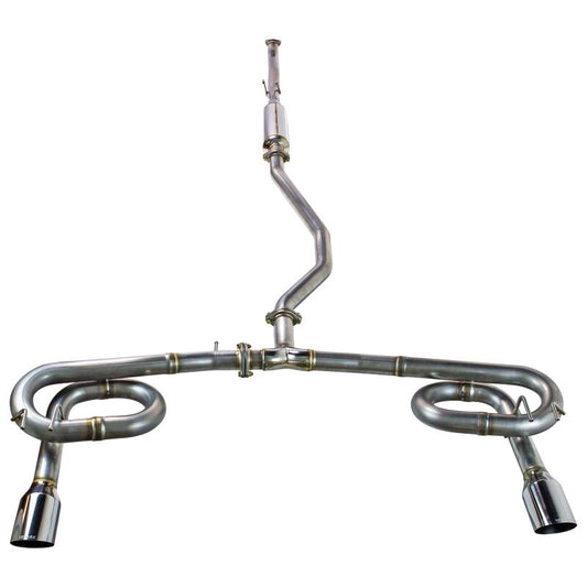 Remark 2022+ Honda Civic Sport Sedan (FE2) Catback Exhaust - Dual Stainless Steel Tips Remark