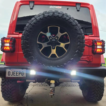 ORACLE LIGHTING REAR BUMPER LED REVERSE LIGHTS FOR JEEP WRANGLER JL - 5874-504