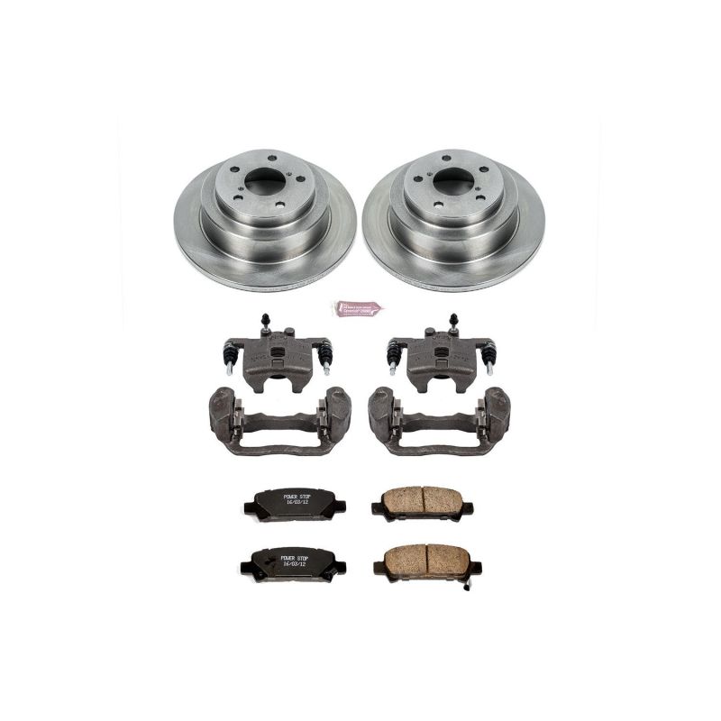 Power Stop 98-03 Subaru Forester Rear Autospecialty Brake Kit w/Calipers PowerStop