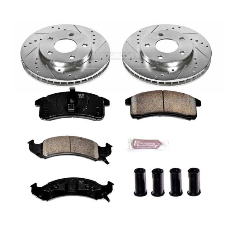 Power Stop 92-93 Buick LeSabre Front Z23 Evolution Sport Brake Kit PowerStop