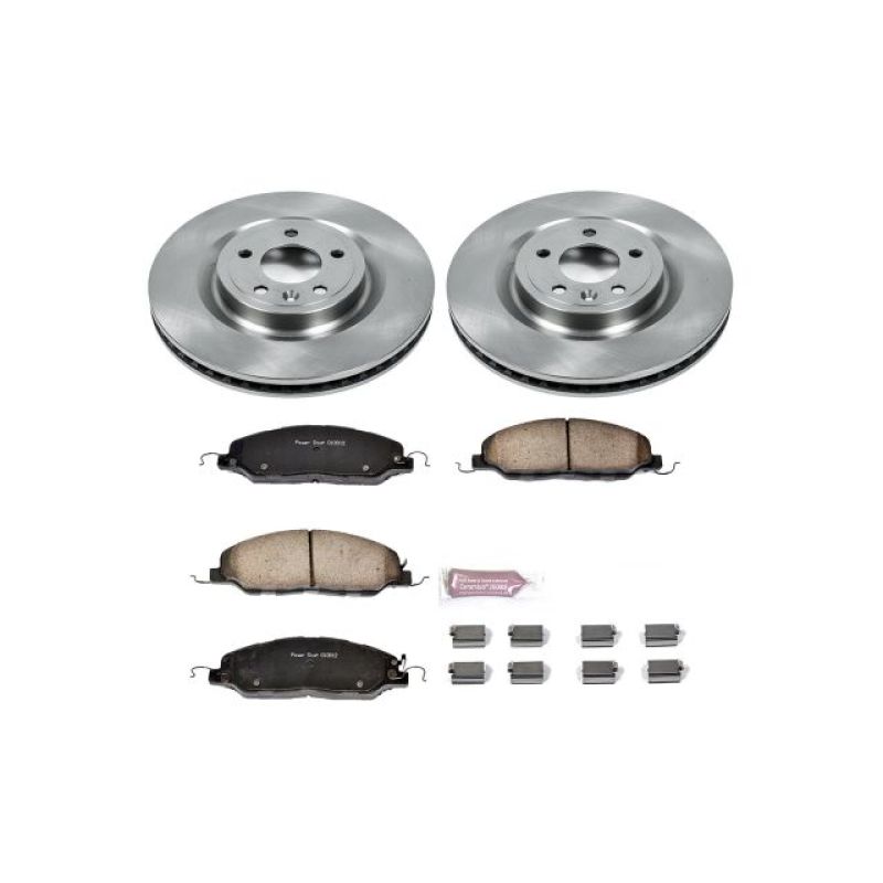Power Stop 11-14 Ford Mustang Front Autospecialty Brake Kit PowerStop