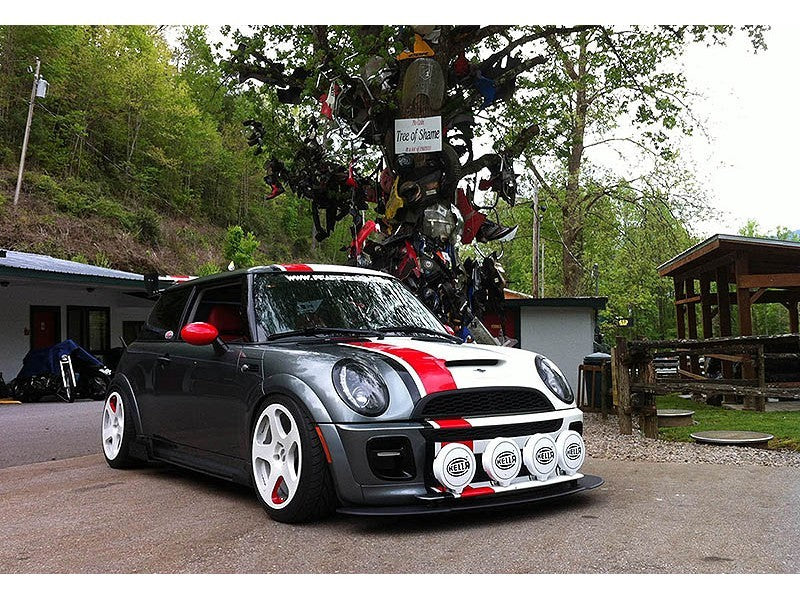 Spyder Mini Cooper 02-06 Projector Headlights DRL Black High H1 Low H1 PRO-YD-MC02-DRL-BK SPYDER