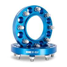 Load image into Gallery viewer, Borne Off-Road Wheel Spacers 8X165.1 121.3 32 M14 Blu