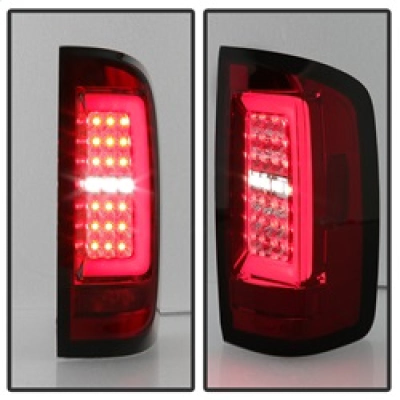 Spyder Chevy Colorado 2015-2017 Light Bar LED Tail Lights - Red Clear ALT-YD-CCO15-LED-RC SPYDER