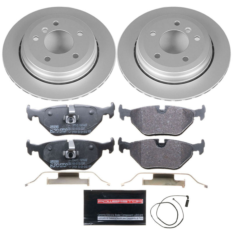 Power Stop 01-05 BMW 325xi Rear Euro-Stop Brake Kit PowerStop