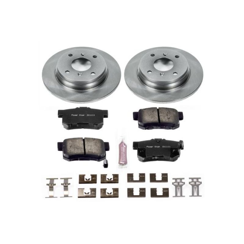 Power Stop 92-96 Honda Prelude Rear Autospecialty Brake Kit PowerStop
