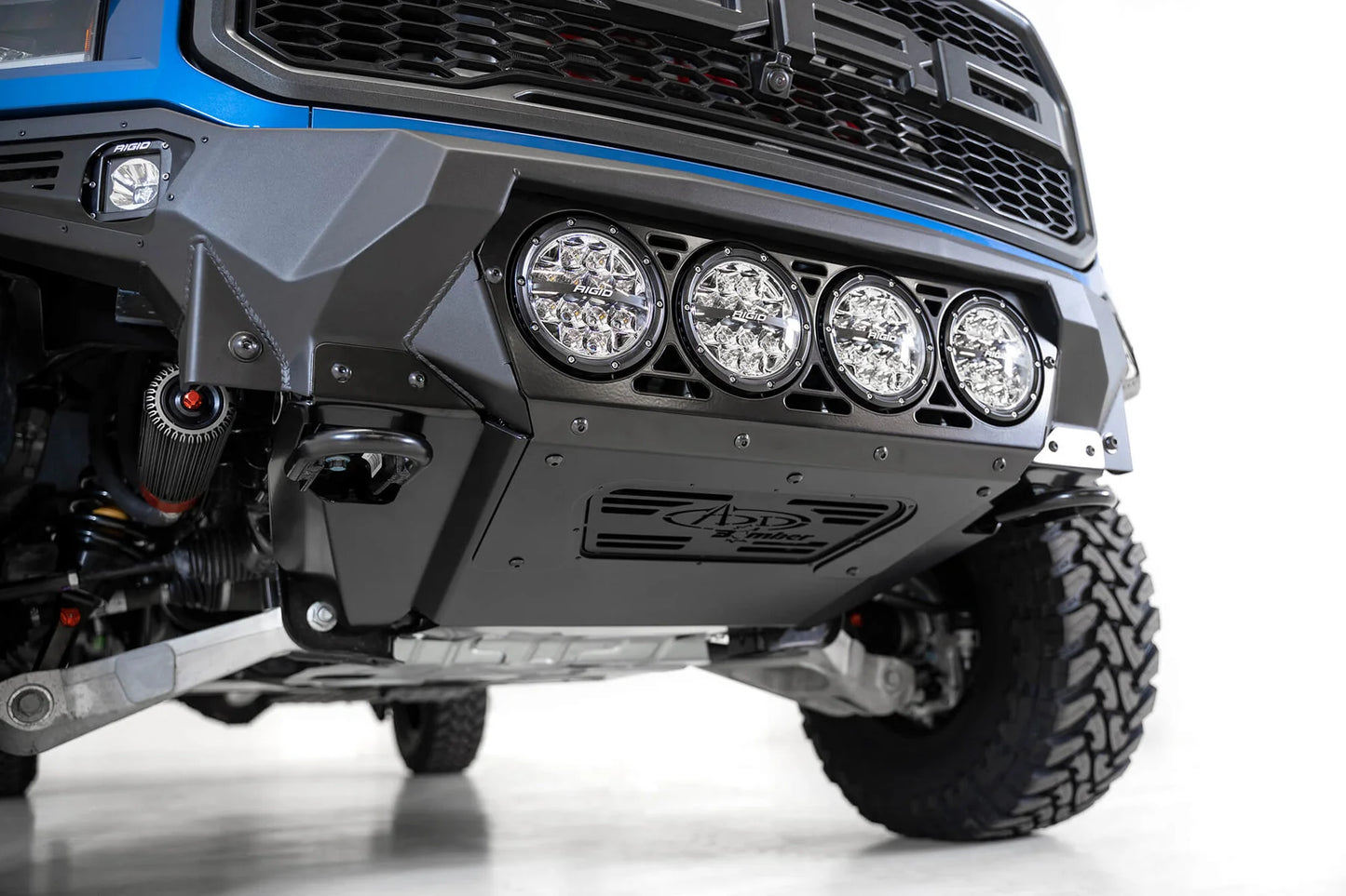 Addictive Desert Designs 2017-2020 Ford Raptor Bomber Front Bumper (Rigid) - F11001411010 Addictive Desert Designs