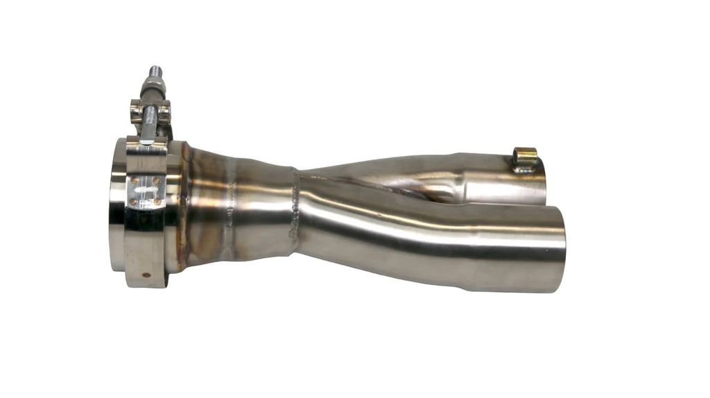 PLM K-Series K20 Civic Si FG Header with 3" V-band Collector - PLM-HFG1-HEADER-3VB