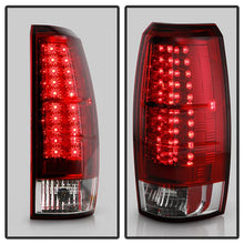 Load image into Gallery viewer, Spyder Chevy Avalanche 07-13 LED Tail Lights Red Clear ALT-YD-CAV07-LED-RC