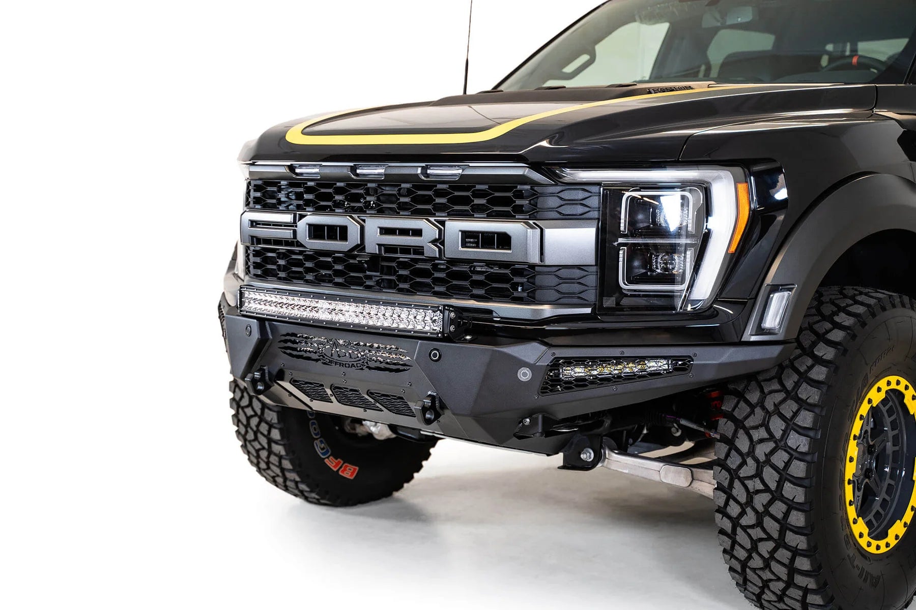 ADD 2021-2023 Ford F-150 Raptor/Raptor R Honeybadger Front Bumper - F210211180103 Addictive Desert Designs