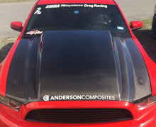 Load image into Gallery viewer, Anderson Composites Type-cj Carbon Fiber Cowl Hood For 2013-2014 Ford Mustang - AC-HD13FDMU-CJ