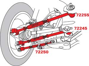 SPC Performance Q50/Q60/Q70/M56/M37/M35 Infiniti Rear Kit 72240 SPC Performance