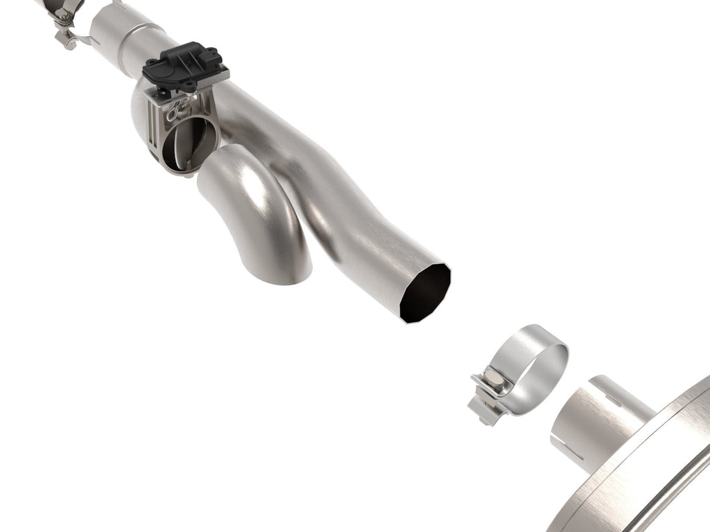 AFE Silverado / Sierra Gemini XV 3 IN 304 Stainless Steel Cat-Back Exhaust System w/ Cut-Out Black