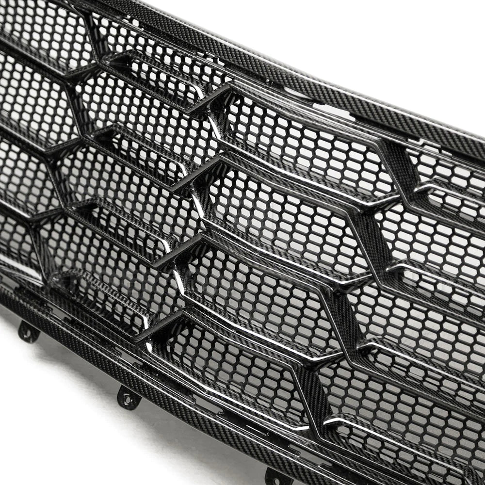 Anderson Composites 2017-2024 Chevrolet Camaro ZL1 1LE Carbon Fiber Lower Grille - AC-FG17CHCAMZL Anderson Composites