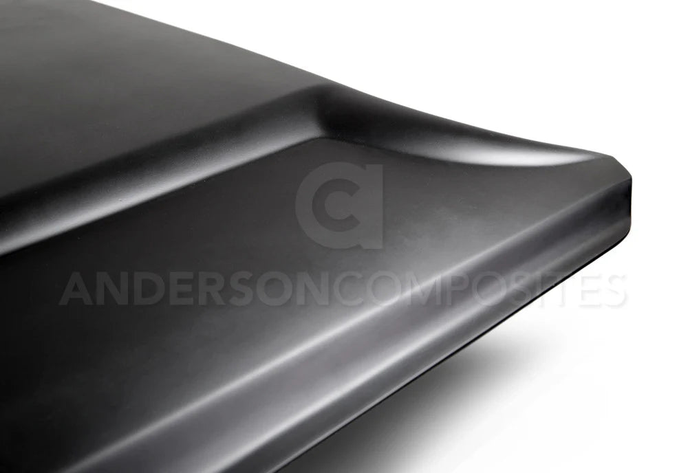 Anderson Composites 15-17 Mustang Fiberglass GT350 Style Hood (Primer) - AC-HD15FDMU-GR-GF