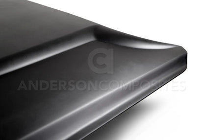 Anderson Composites 15-17 Mustang Fiberglass GT350 Style Hood (Primer) - AC-HD15FDMU-GR-GF