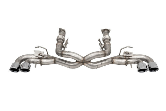 Corsa 3.0 in Cat-Back 4.5 in Pro-Series Tips | 2020-23 Corvette C8 (w/ Factory NPP) CORSA Performance