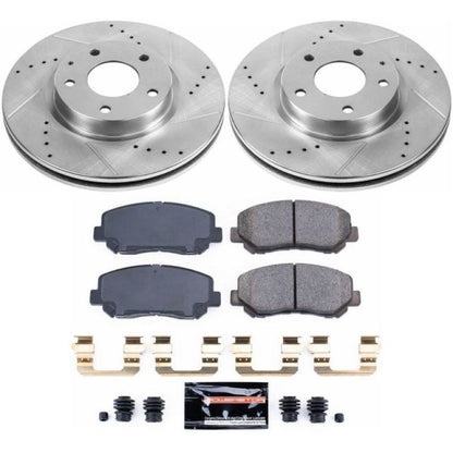 Power Stop 13-15 Mazda CX-5 Front Z23 Evolution Sport Brake Kit PowerStop