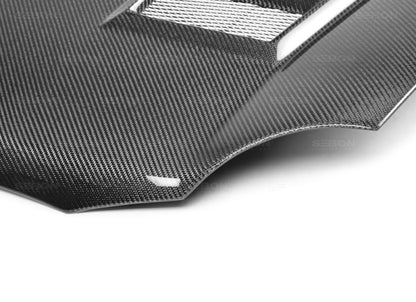 Seibon CW-style carbon fiber hood for 2002-2003 Subaru Impreza/WRX - HD0203SBIMP-CW