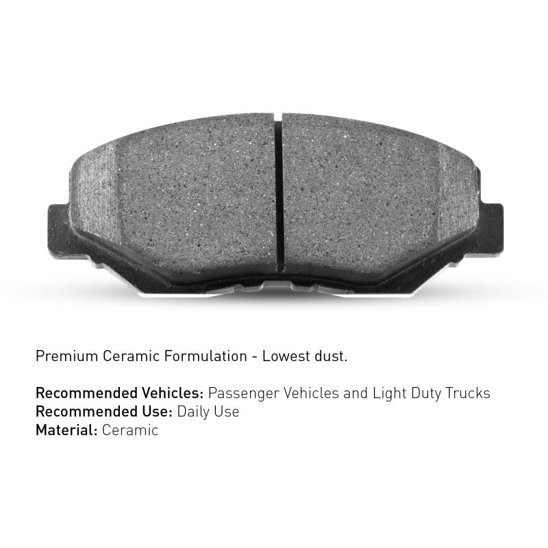 R1 90-95 Mercedes-Benz E320 Front Ceramic Brake Pads
