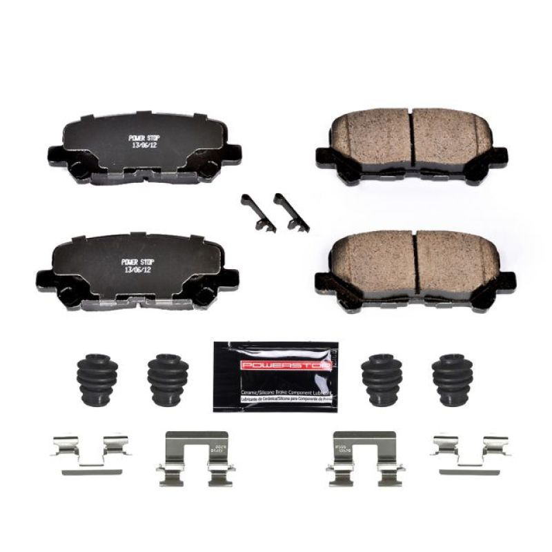 Power Stop 12-15 Honda Pilot Rear Z23 Evolution Sport Brake Pads w/Hardware PowerStop