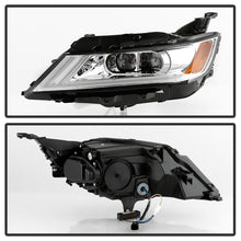 Load image into Gallery viewer, xTune 14-18 Chevy Impala (Excl Limited) DRL Halogen Proj Headlights - Chrm (PRO-JH-CIM15-LB-C)