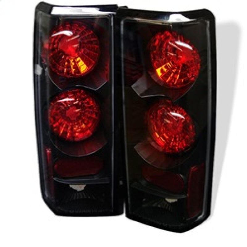 Spyder Chevy Astro/Safari 85-05 Euro Style Tail Lights Black ALT-YD-CAS85-BK SPYDER