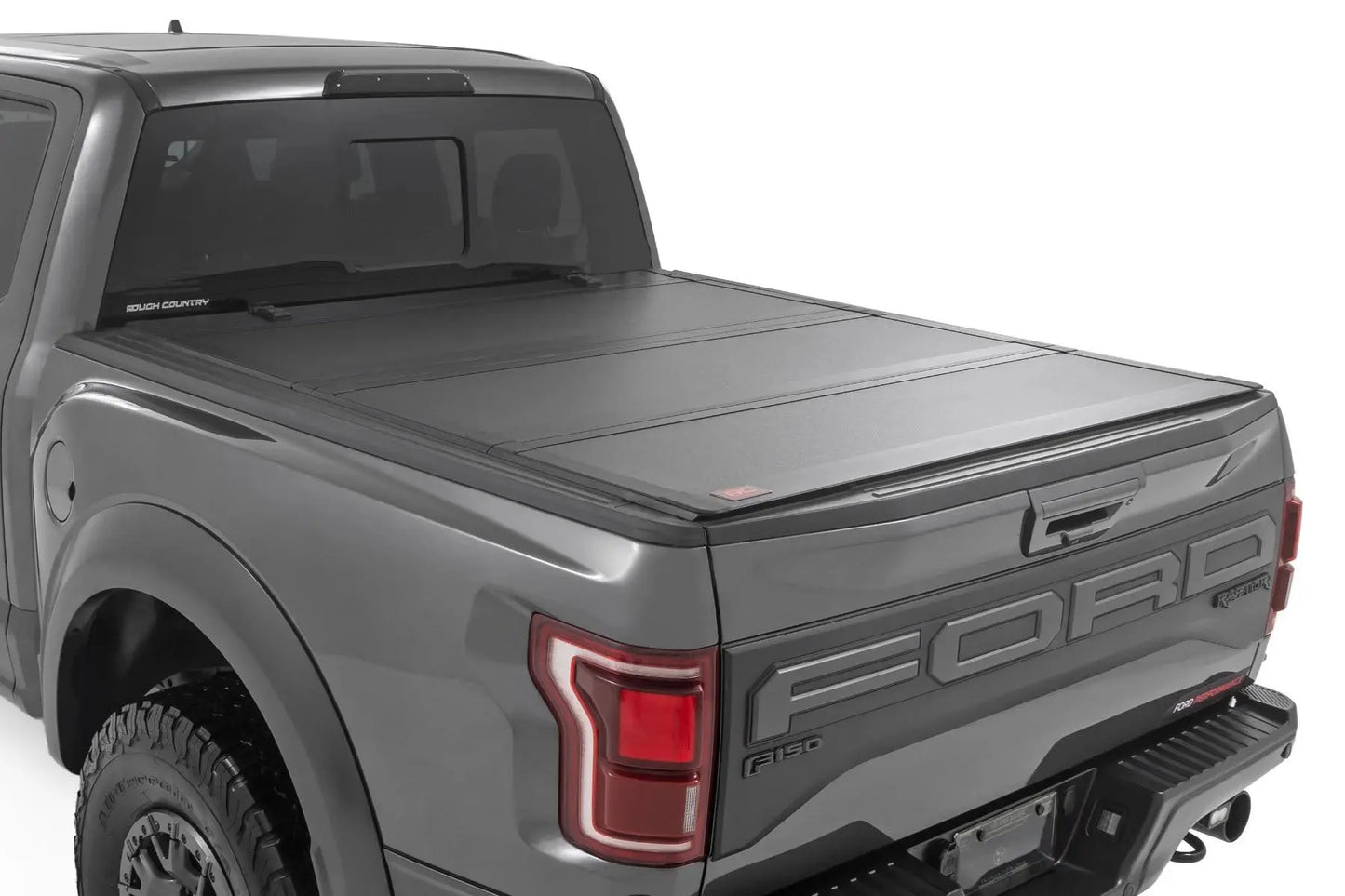 Rough Country Tri-Fold Bed Cover Ford F-150 (21-25) 49221550 Rough Country