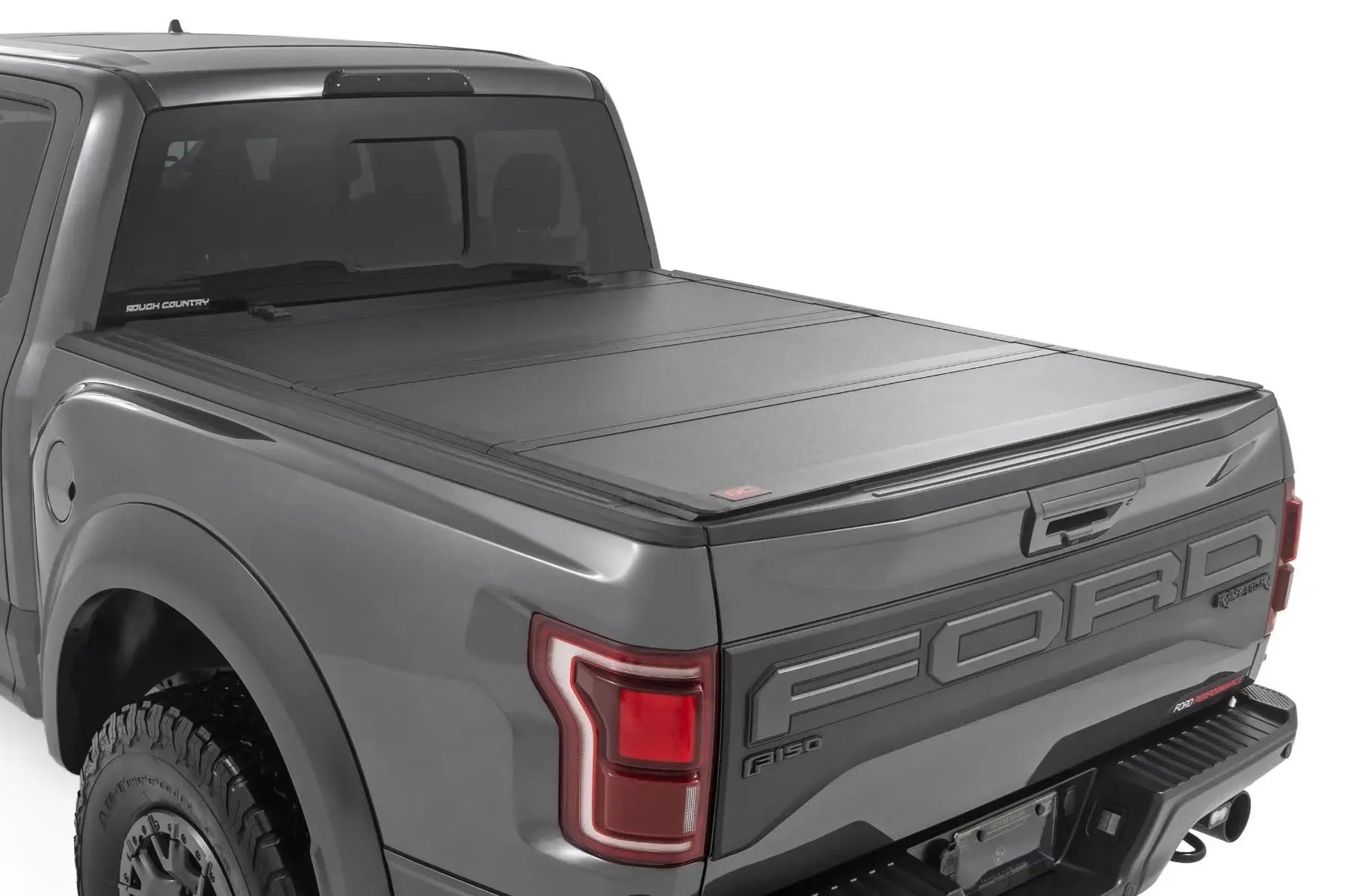 Rough Country Tri-Fold Bed Cover Ford F-150 (21-25) 49221550 Rough Country