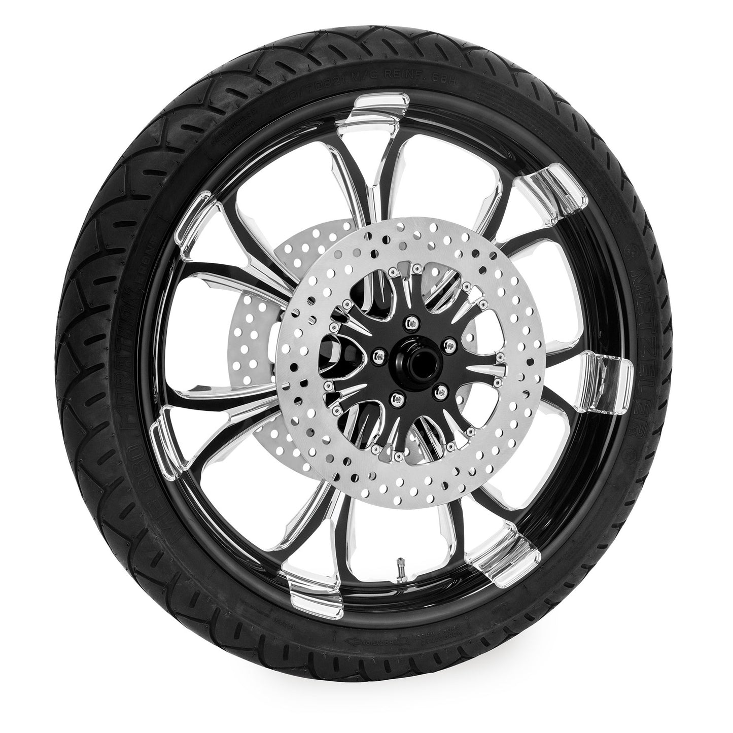 Performance Machine 21 x 3.5  Forged Wheel Paramount - Front - Contrast Cut Platinum
