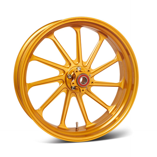 Performance Machine 21 x 3.5  Forged Wheel Assault - Front - Black Ano