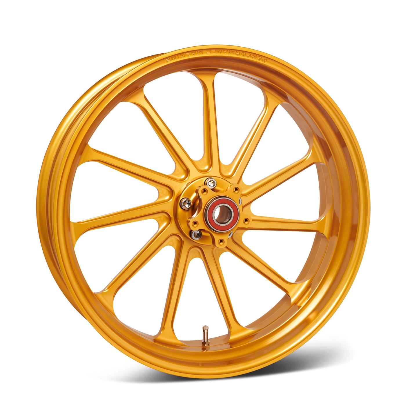 Performance Machine 21 x 3.5  Forged Wheel Assault - Front - Gold Ano