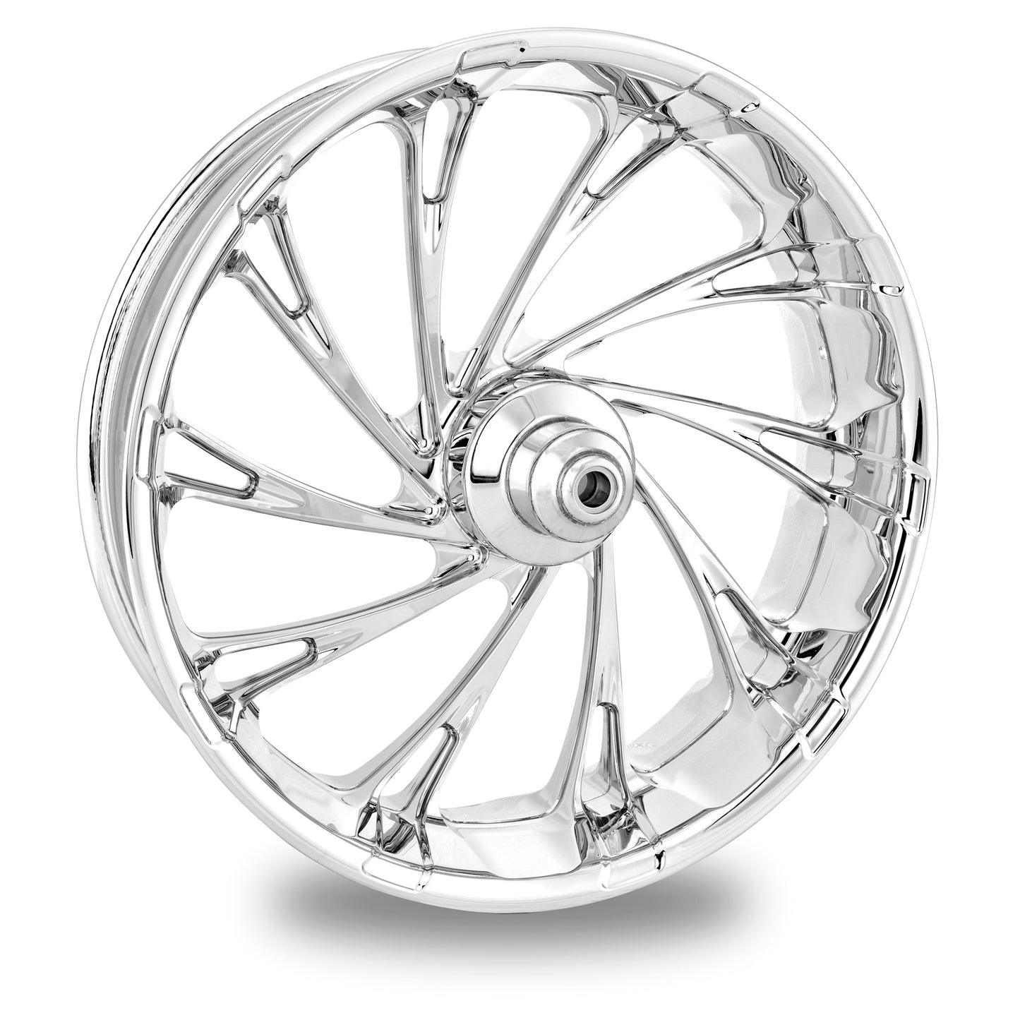 Performance Machine 21 x 3.5  Forged Wheel Del Rey - Front - Chrome