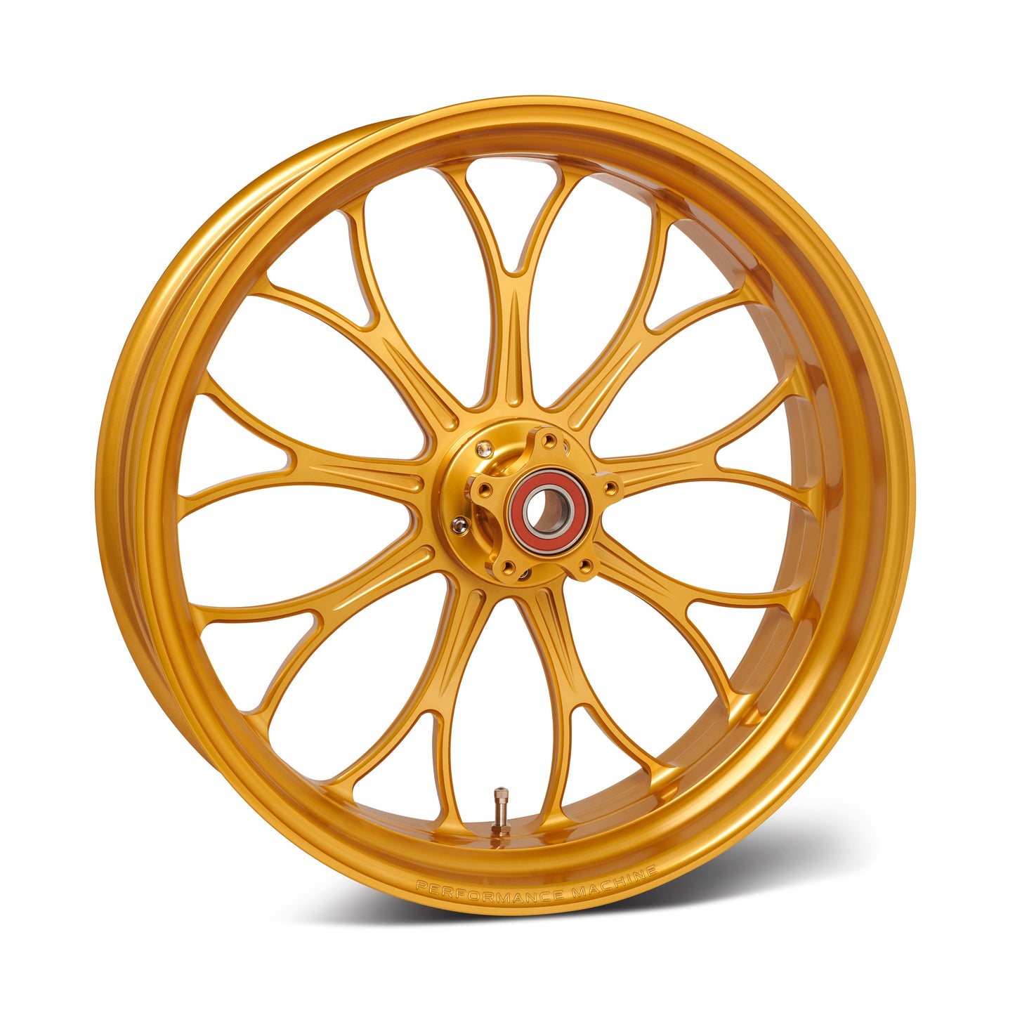 Performance Machine 21 x 3.5  Forged Wheel Revolution - Front - Gold Ano
