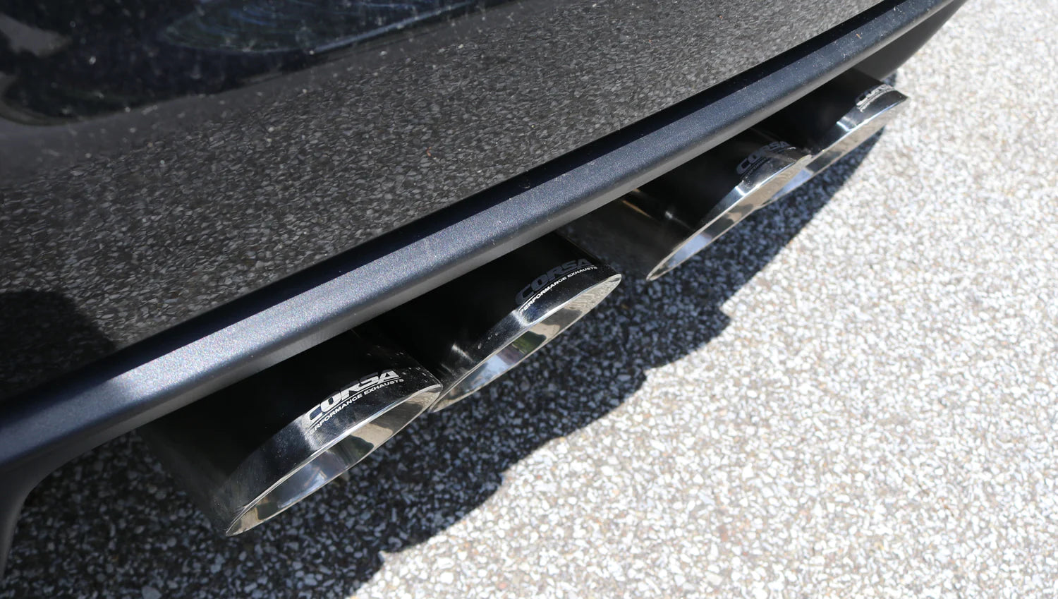 Corsa XTREME, SPORT / 2.5 IN AXLE-BACK 4.5 IN TWIN TIPS | 2005-2008 CORVETTE C6 CORSA Performance