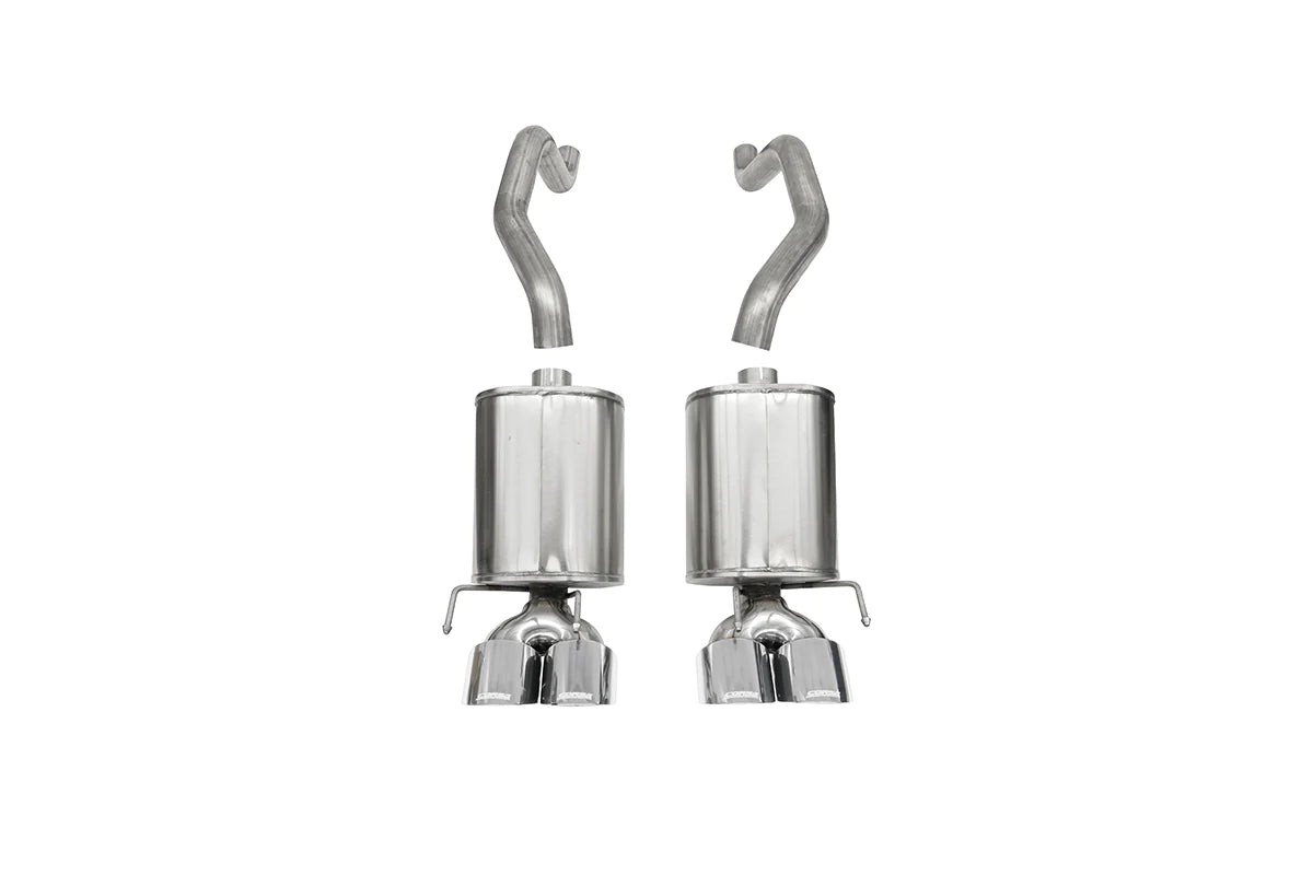 Corsa XTREME, SPORT / 2.5 IN AXLE-BACK 4.5 IN TWIN TIPS | 2009-2013 CORVETTE C6 CORSA Performance