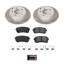 Load image into Gallery viewer, Power Stop 16-20 Kia Optima Rear Semi-Coated Rotor Kit