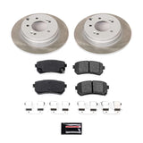 Power Stop 16-20 Kia Optima Rear Semi-Coated Rotor Kit