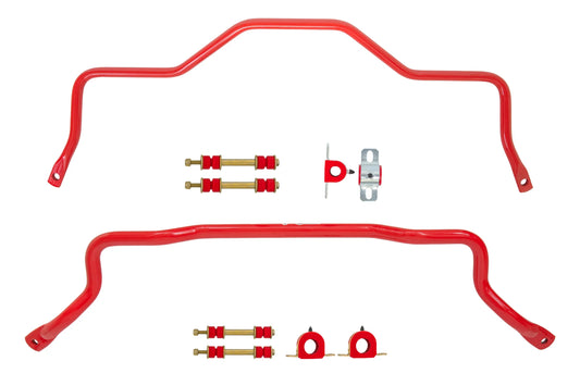 UMI Performance 1993-2002 GM F-Body Sway Bar Kit, Front and Rear, Tubular - 211213-R