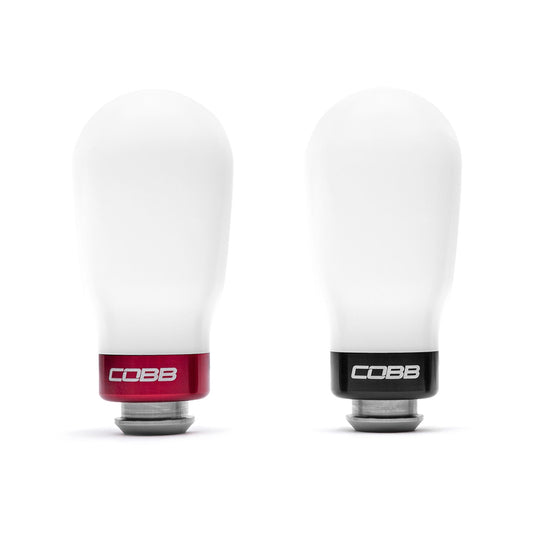 COBB Subaru 5-Speed COBB Teardrop Weighted Knob - White 211370-W