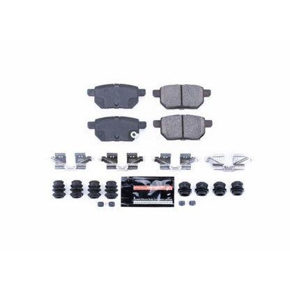 Power Stop 09-10 Pontiac Vibe Rear Z23 Evolution Sport Brake Pads w/Hardware PowerStop
