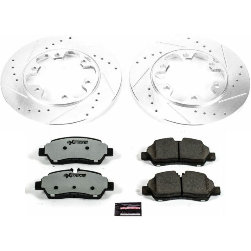 Power Stop 15-18 Ford Transit-350 HD Rear Z36 Truck & Tow Brake Kit PowerStop