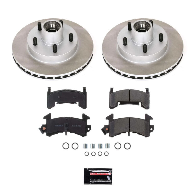 Power Stop 82-87 Pontiac Grand Prix Front Semi-Coated Rotor Kit PowerStop