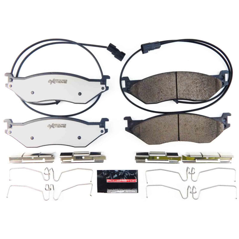 Power Stop 08-09 Ford F-53 Motorhome Chassis Front Z36 Truck & Tow Brake Pads w/Hardware PowerStop