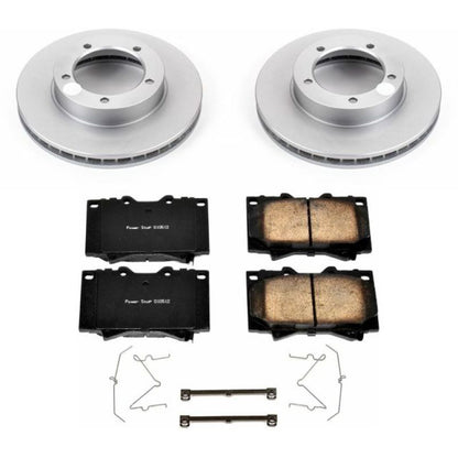 Power Stop 98-07 Lexus LX470 Front Z17 Evolution Geomet Coated Brake Kit PowerStop