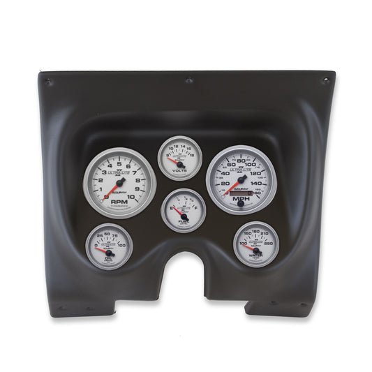Autometer 67-68 Camaro/Firebird Ultra-Lite II Direct Fit Gauge Kit 6pc Tach/Mph/Fuel/Oilp/Wtmp/Volt 2130-14