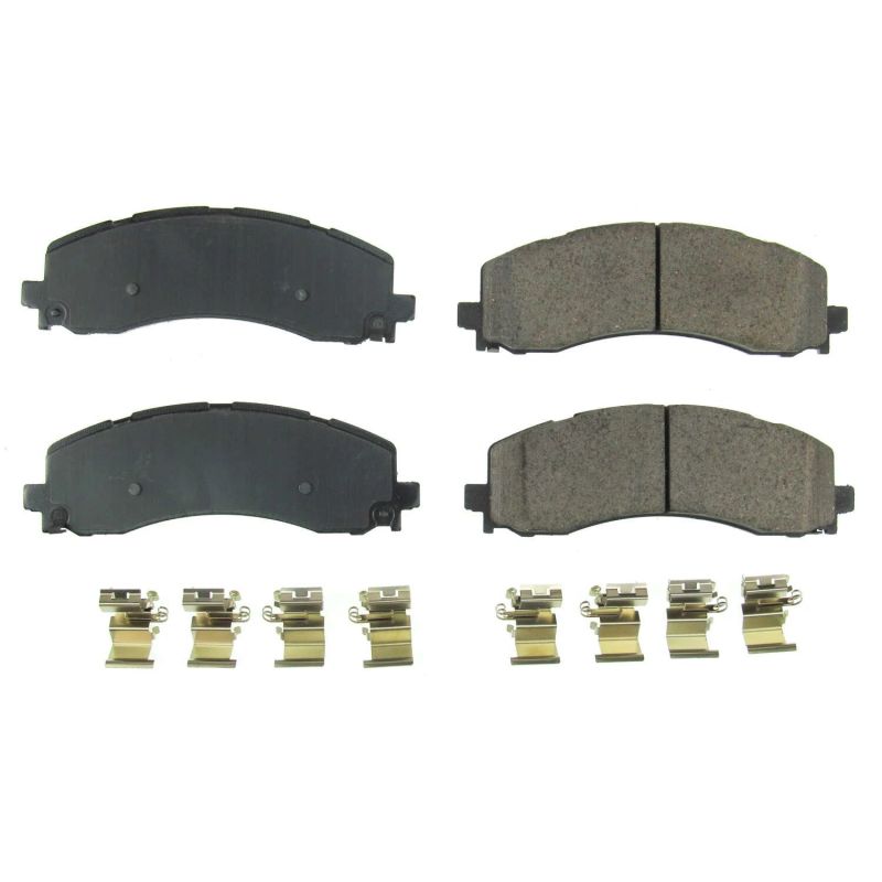 Power Stop 2019 Ram 2500 Rear Z17 Evolution Ceramic Brake Pads w/Hardware